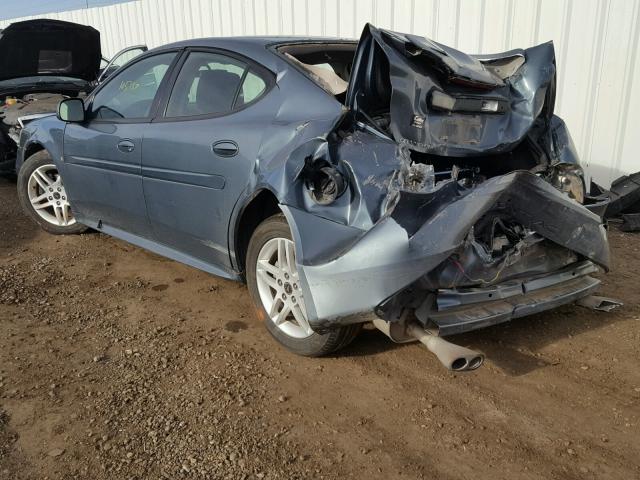 2G2WR554061267438 - 2006 PONTIAC GRAND PRIX ლურჯი ფოტო 3