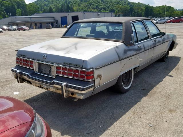 1G2BT69H5GX201183 - 1986 PONTIAC PARISIENNE GRAY photo 4