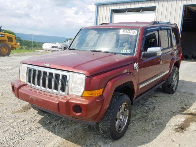 1J8HG48PX7C636899 - 2007 JEEP COMMANDER 栗色 照片 2