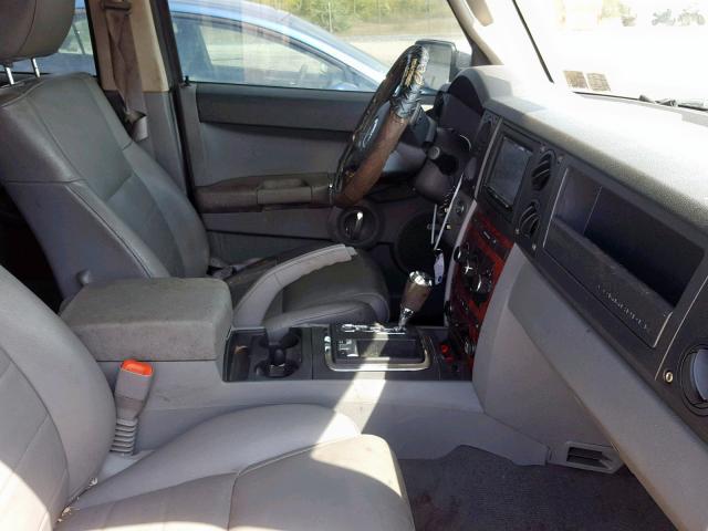 1J8HG48PX7C636899 - 2007 JEEP COMMANDER 栗色 照片 5