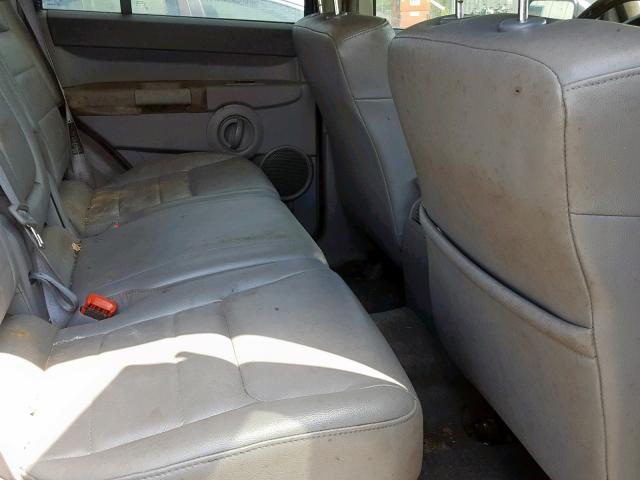 1J8HG48PX7C636899 - 2007 JEEP COMMANDER 栗色 照片 6