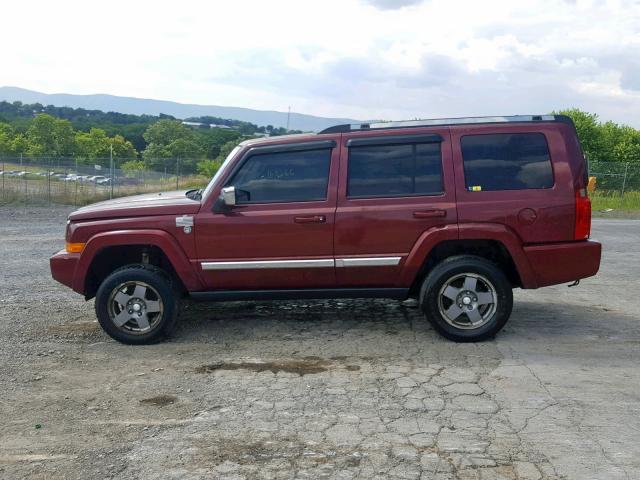 1J8HG48PX7C636899 - 2007 JEEP COMMANDER 栗色 照片 9