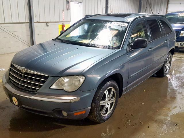 2A8GF68X87R212025 - 2007 CHRYSLER PACIFICA T BLUE photo 2