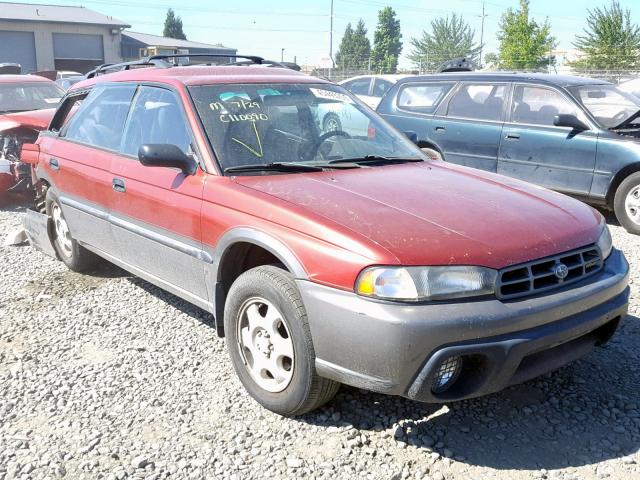 4S3BG6857V7600214 - 1997 SUBARU LEGACY OUT RED photo 1