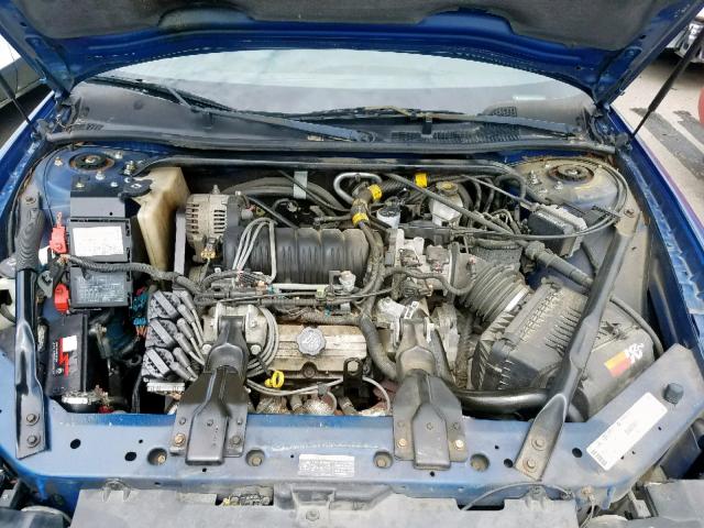 2G1WX12K839187906 - 2003 CHEVROLET MONTE CARL BLUE photo 7