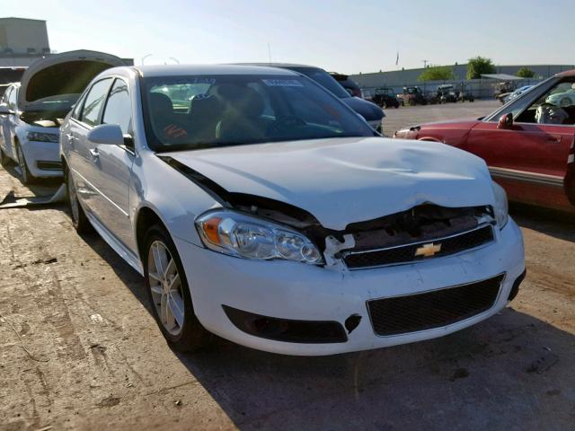 2G1WC5E31C1104998 - 2012 CHEVROLET IMPALA LTZ WHITE photo 1