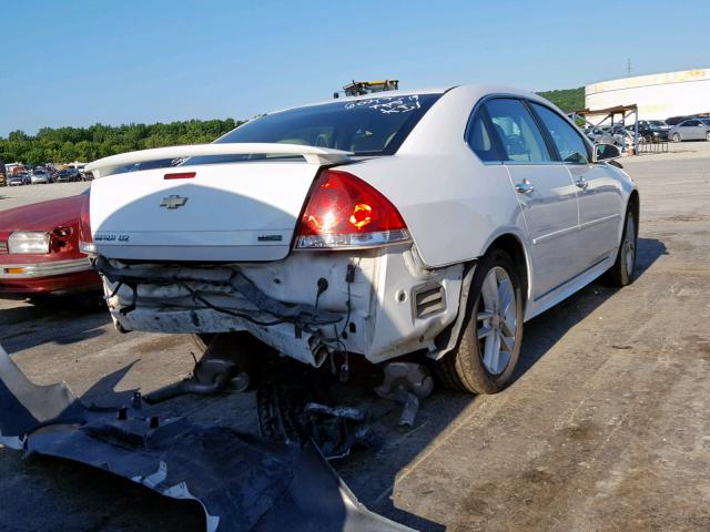 2G1WC5E31C1104998 - 2012 CHEVROLET IMPALA LTZ WHITE photo 4