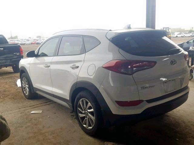 KM8J33A49JU718697 - 2018 HYUNDAI TUCSON SEL WHITE photo 3