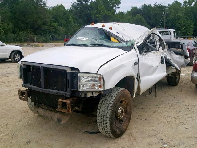 1FTWX31P25ED19106 - 2005 FORD F350 SRW S WHITE photo 2