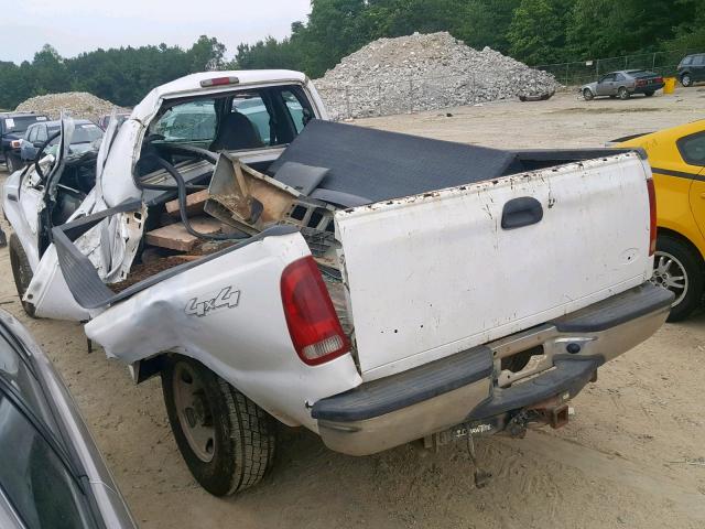 1FTWX31P25ED19106 - 2005 FORD F350 SRW S WHITE photo 3