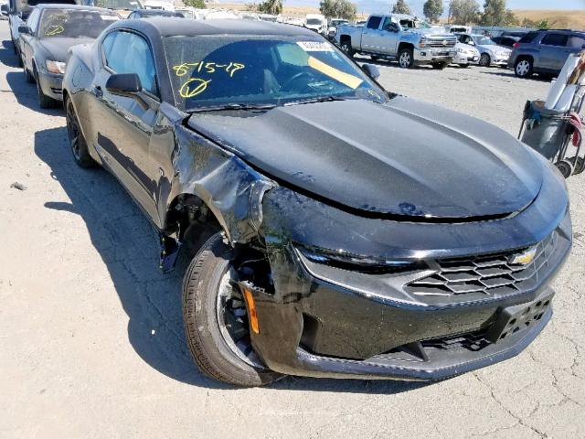 1G1FB1RS7K0124406 - 2019 CHEVROLET CAMARO LS BLACK photo 1