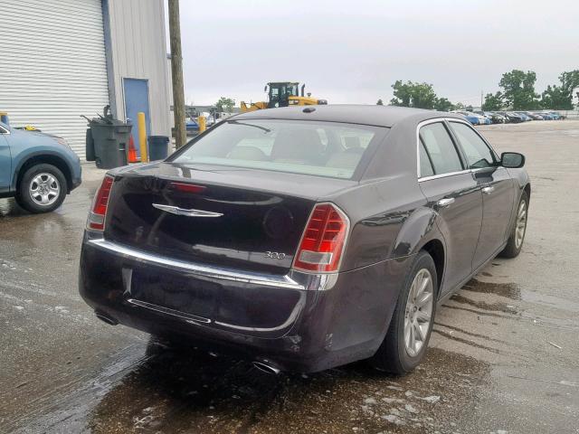 2C3CCACG6CH213719 - 2012 CHRYSLER 300 LIMITE BROWN photo 4