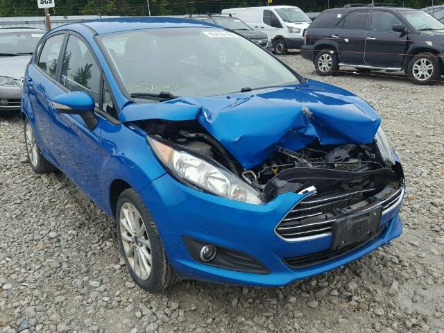 3FADP4EJ0EM105797 - 2014 FORD FIESTA SE BLUE photo 1