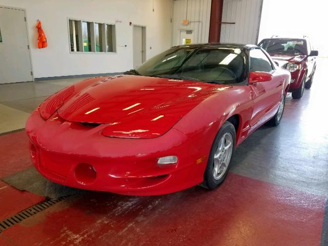 2G2FV22G0X2205073 - 1999 PONTIAC FIREBIRD F RED photo 2