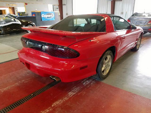 2G2FV22G0X2205073 - 1999 PONTIAC FIREBIRD F RED photo 4