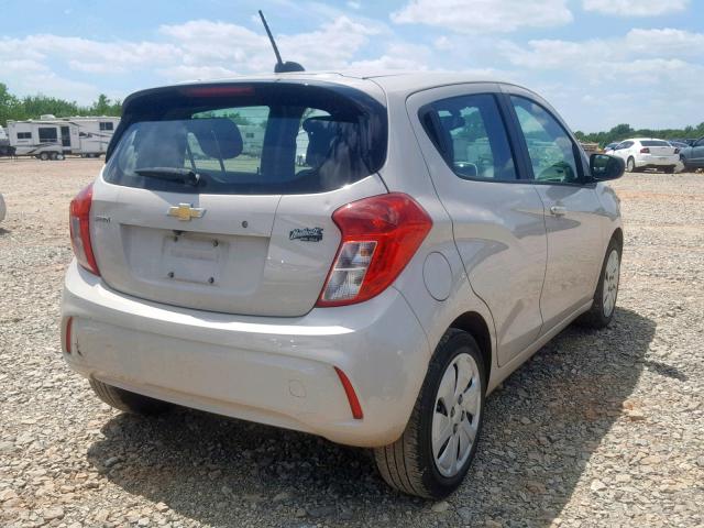 KL8CB6SA7HC745430 - 2017 CHEVROLET SPARK LS WHITE photo 4