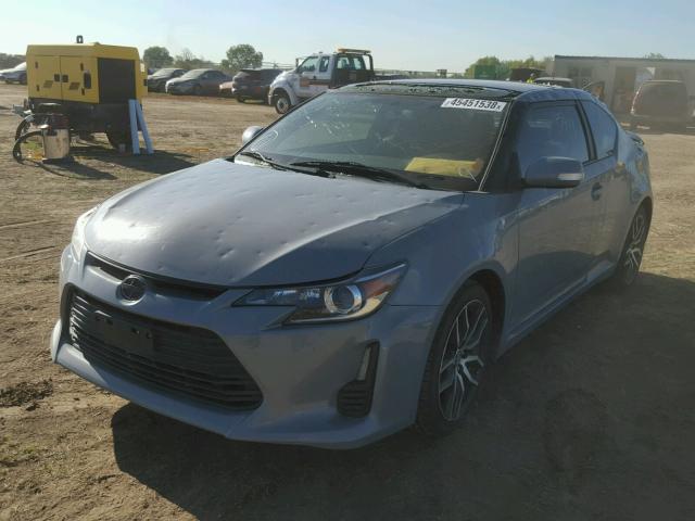 JTKJF5C73E3068042 - 2014 TOYOTA SCION TC 灰色 照片 2