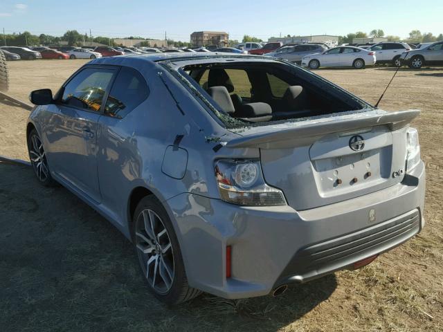 JTKJF5C73E3068042 - 2014 TOYOTA SCION TC 灰色 照片 3