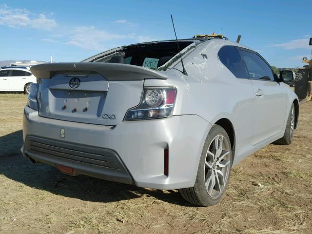 JTKJF5C73E3068042 - 2014 TOYOTA SCION TC 灰色 照片 4