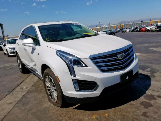 1GYKNCRS0KZ187572 - 2019 CADILLAC XT5 LUXURY WHITE photo 1