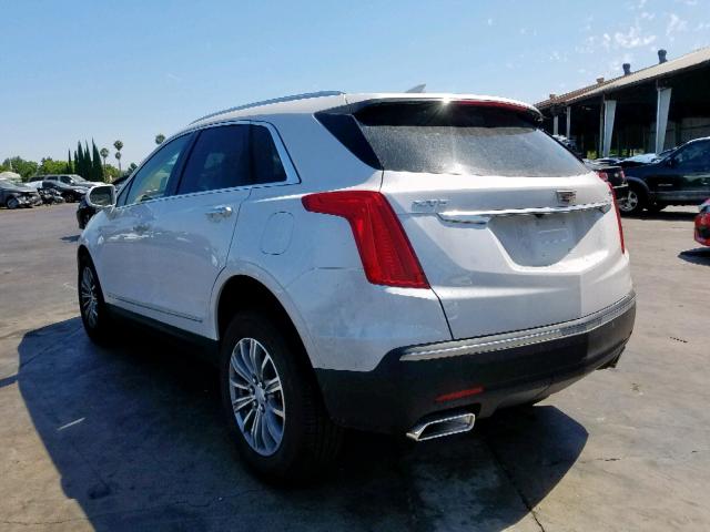 1GYKNCRS0KZ187572 - 2019 CADILLAC XT5 LUXURY WHITE photo 3