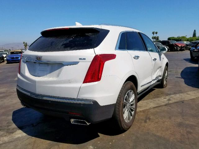 1GYKNCRS0KZ187572 - 2019 CADILLAC XT5 LUXURY WHITE photo 4