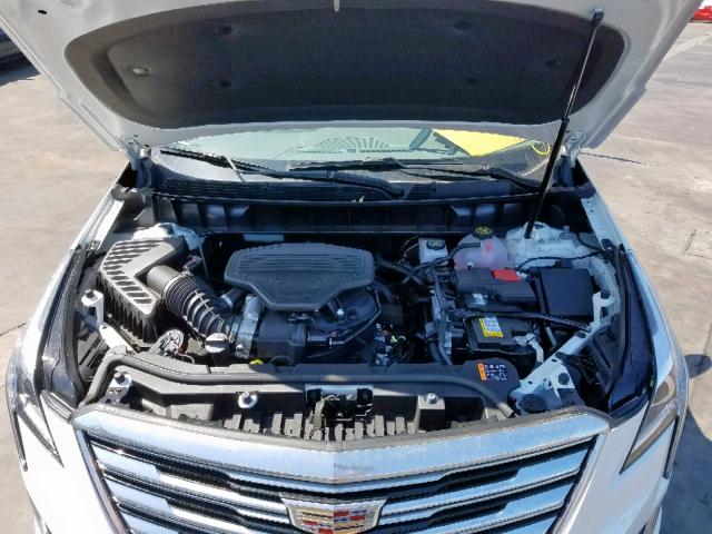 1GYKNCRS0KZ187572 - 2019 CADILLAC XT5 LUXURY WHITE photo 7