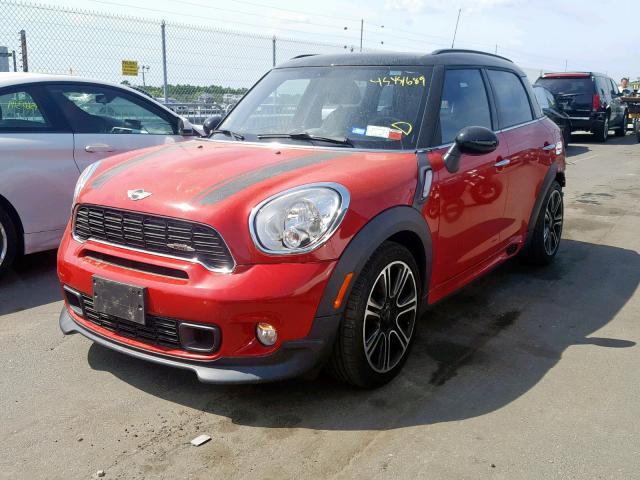 WMWXD1C59DWM28553 - 2013 MINI COOPER COU RED photo 2