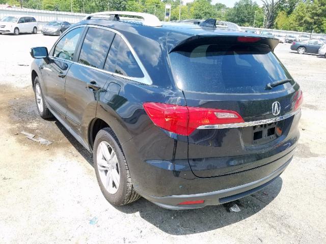 5J8TB3H50DL010736 - 2013 ACURA RDX TECHNO BLACK photo 3