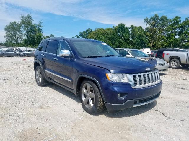 1C4RJFCT6CC187275 - 2012 JEEP GRAND CHER BLUE photo 1