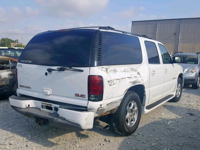 1GKFK66U84J314422 - 2004 GMC YUKON XL D WHITE photo 4