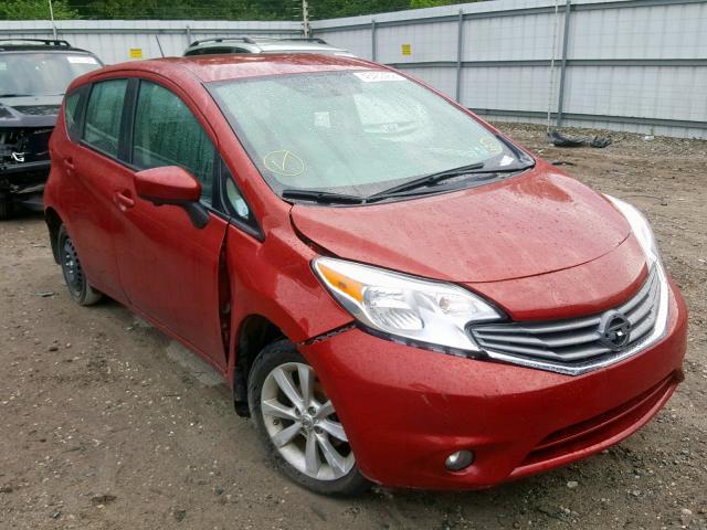 3N1CE2CP0FL396335 - 2015 NISSAN VERSA NOTE RED photo 1