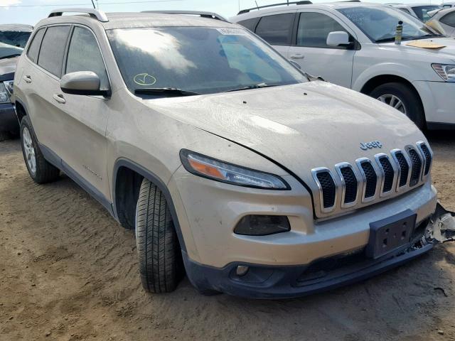 1C4PJMCBXFW733923 - 2015 JEEP CHEROKEE L BROWN photo 1