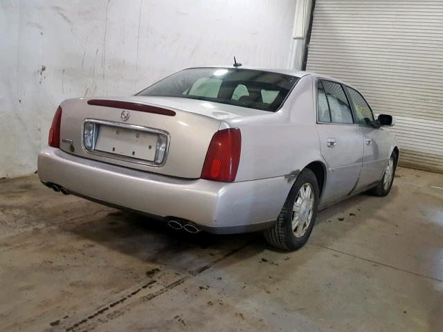 1G6KD54Y85U189459 - 2005 CADILLAC DEVILLE SILVER photo 4