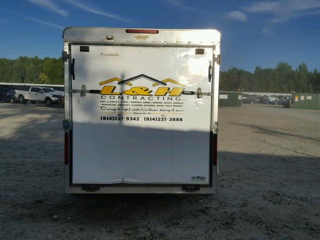 5A3C612S2BL002907 - 2011 UTILITY TRAILER WHITE photo 6