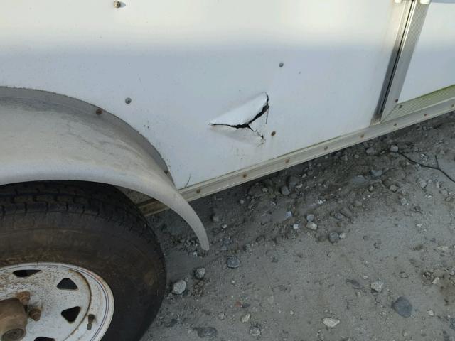 5A3C612S2BL002907 - 2011 UTILITY TRAILER WHITE photo 9