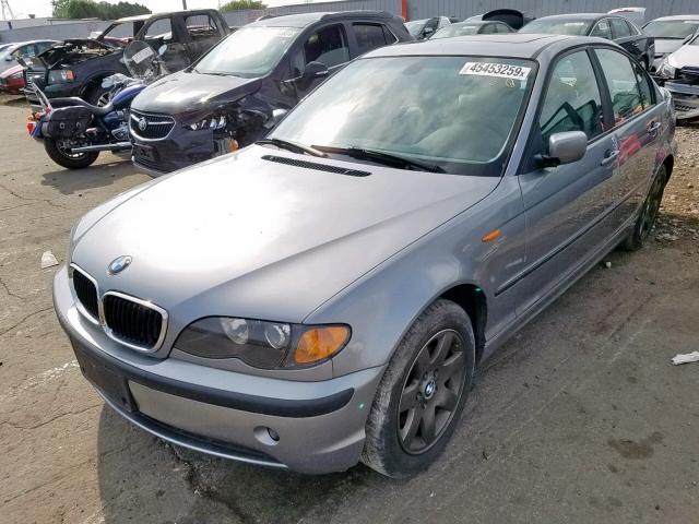 WBAEU33464PR10997 - 2004 BMW 325 XI GRAY photo 2