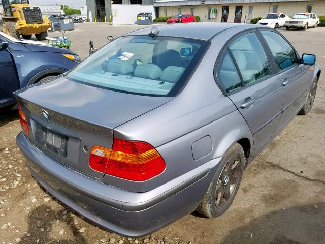 WBAEU33464PR10997 - 2004 BMW 325 XI GRAY photo 4