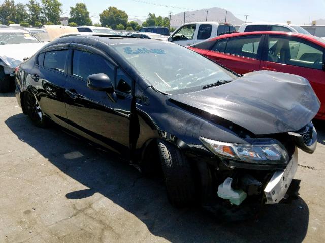 19XFB2F89DE290748 - 2013 HONDA CIVIC EX BLACK photo 1