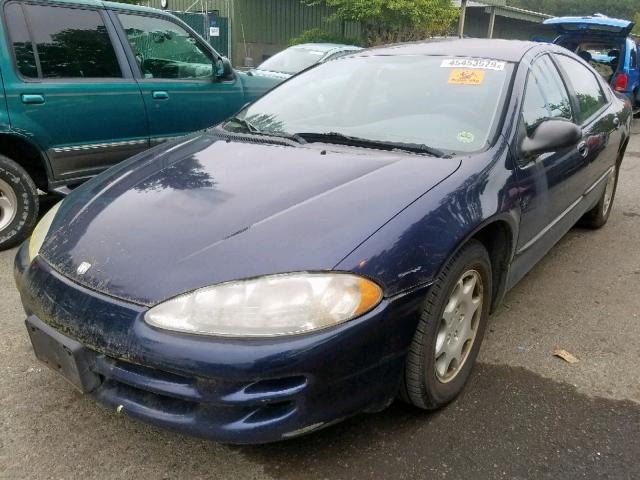 2B3HD46R02H275209 - 2002 DODGE INTREPID S 蓝色 照片 2