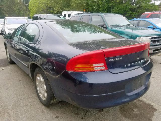 2B3HD46R02H275209 - 2002 DODGE INTREPID S 蓝色 照片 3
