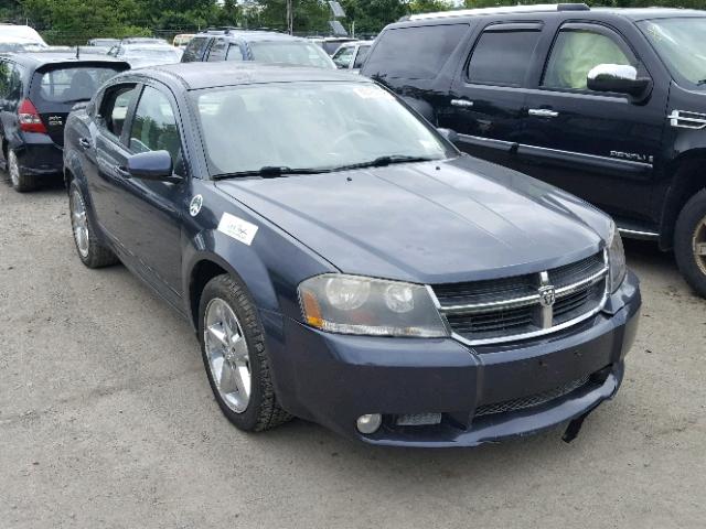 1B3LD76M08N693334 - 2008 DODGE AVENGER R/ BLUE photo 1