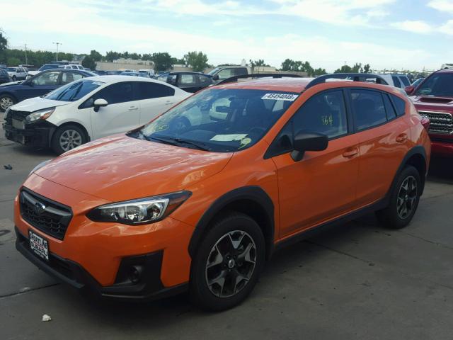 JF2GTAAC5JH343170 - 2018 SUBARU CROSSTREK ORANGE photo 2