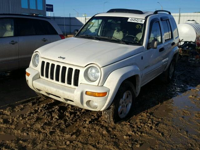 1J4GL58K34W161206 - 2004 JEEP LIBERTY LI WHITE photo 2