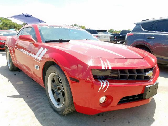 2G1FA1EV2A9207149 - 2010 CHEVROLET CAMARO LS RED photo 1