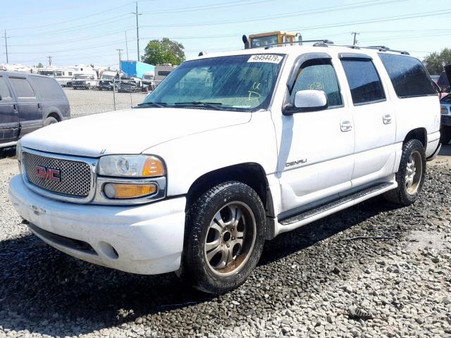 1GKFK66UX4J139056 - 2004 GMC YUKON XL D WHITE photo 2