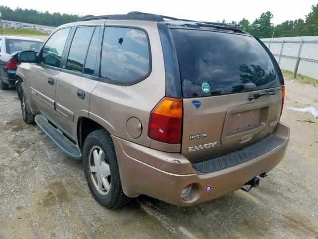 1GKDS13S932244810 - 2003 GMC ENVOY TAN photo 3