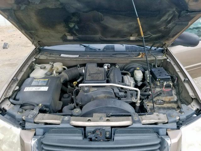 1GKDS13S932244810 - 2003 GMC ENVOY TAN photo 7