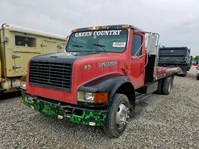 1HTSCABM4SH595772 - 1995 INTERNATIONAL 4000 4700 RED photo 2