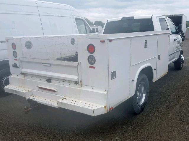 3C7WRTCL4DG573544 - 2013 RAM 3500 WHITE photo 4